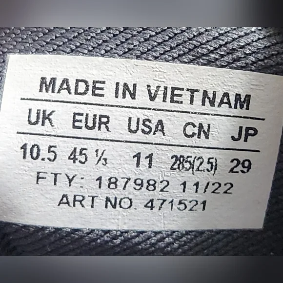 Salomon Outpulse Waterproof Trail Run Shoes Hiking Black Gray Mens Size 11 - Picture 9 of 9